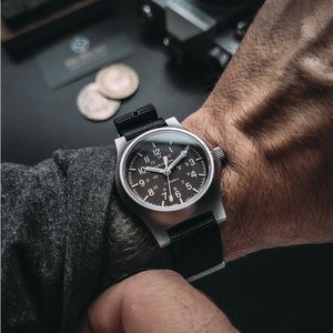 Marathon watch 36MM OFFICER'S QUARTZ W/ DATE (GPQ-D)